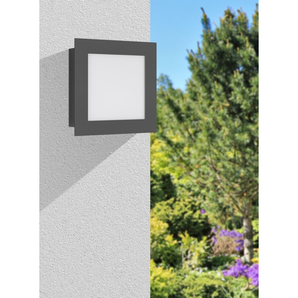 LCD 3007LEDSEN Außenwandleuchte Schwarz, 1-flammig, Bewegungsmelder main product photo