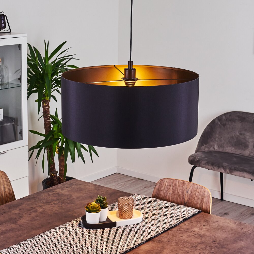 Elsa Hängeleuchte Schwarz, 1-flammig main product photo