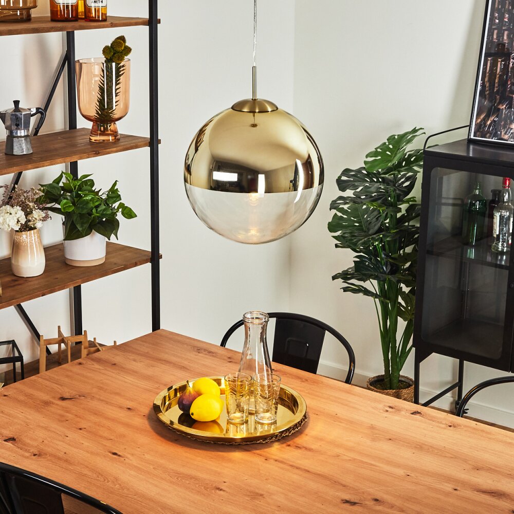 Degevos Hängeleuchte Gold, 1-flammig main product photo