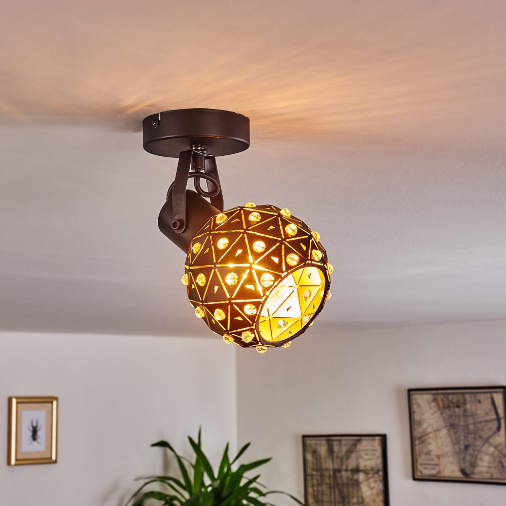 Sunasau Deckenleuchte Schwarz, 1-flammig main product photo