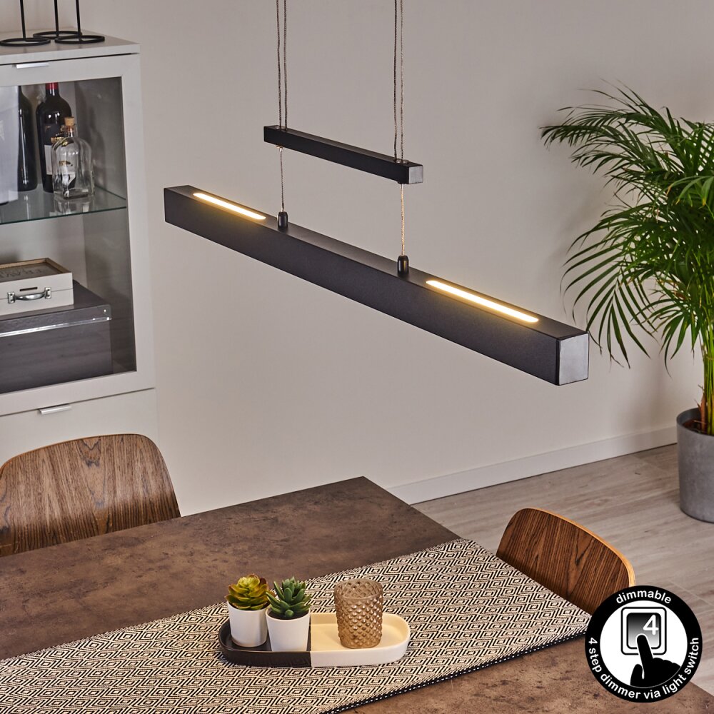 Ifo Pendelleuchte LED Schwarz, 1-flammig main product photo