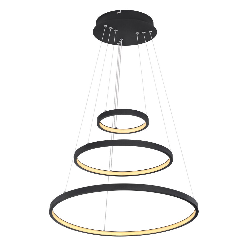 Globo RALPH Hängeleuchte LED Schwarz, 1-flammig main product photo