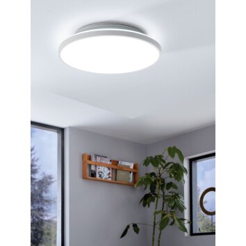 Eglo Leuchten KAOKI Aufbauleuchte LED Weiß, 1-flammig