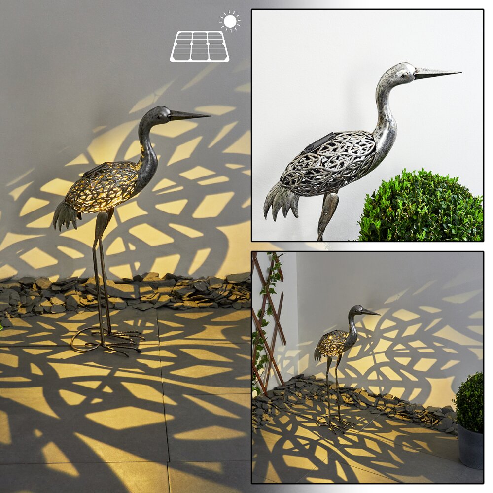 Linduri Solarleuchte LED Silber, 1-flammig main product photo
