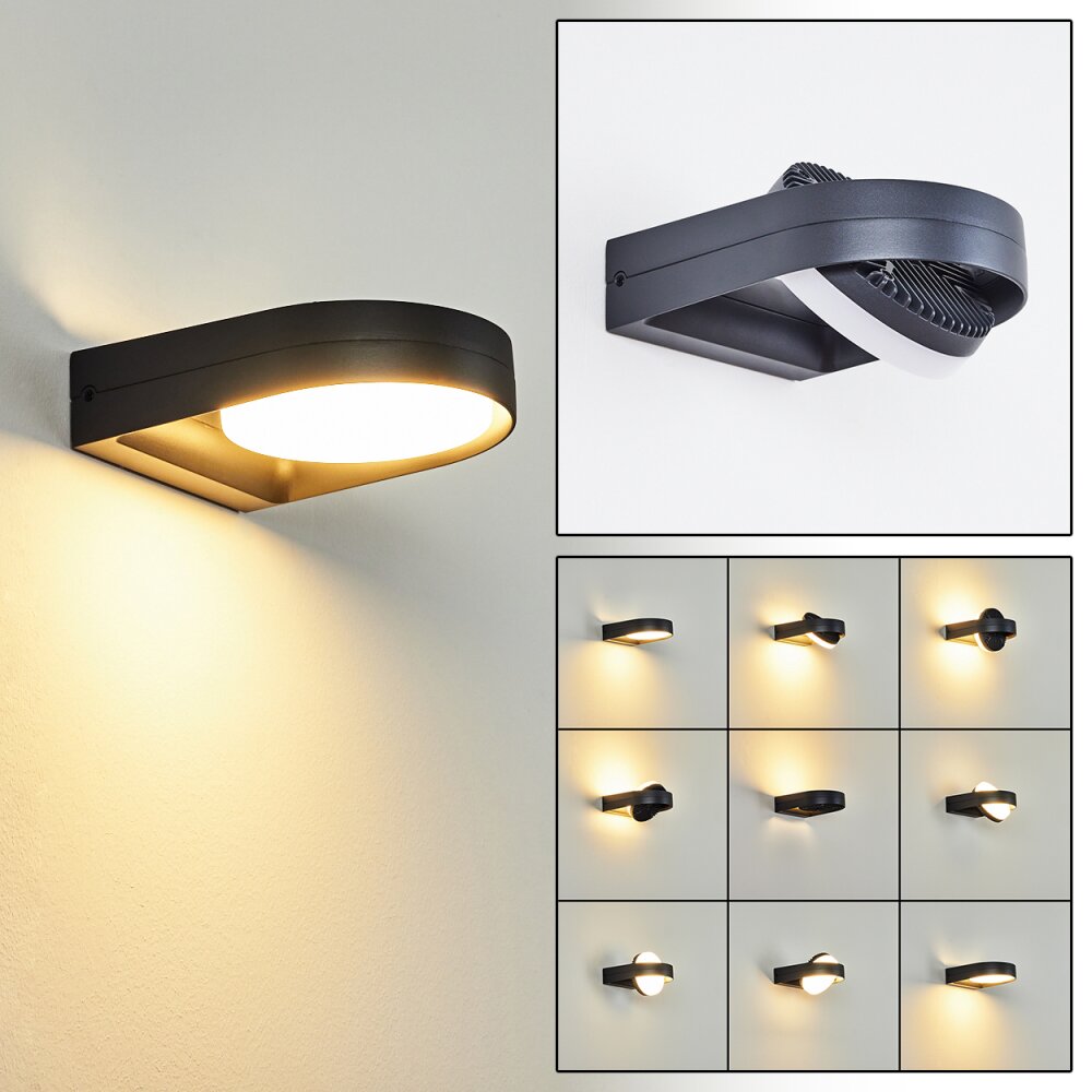 Falatasa Außenwandleuchte LED Anthrazit, 1-flammig main product photo