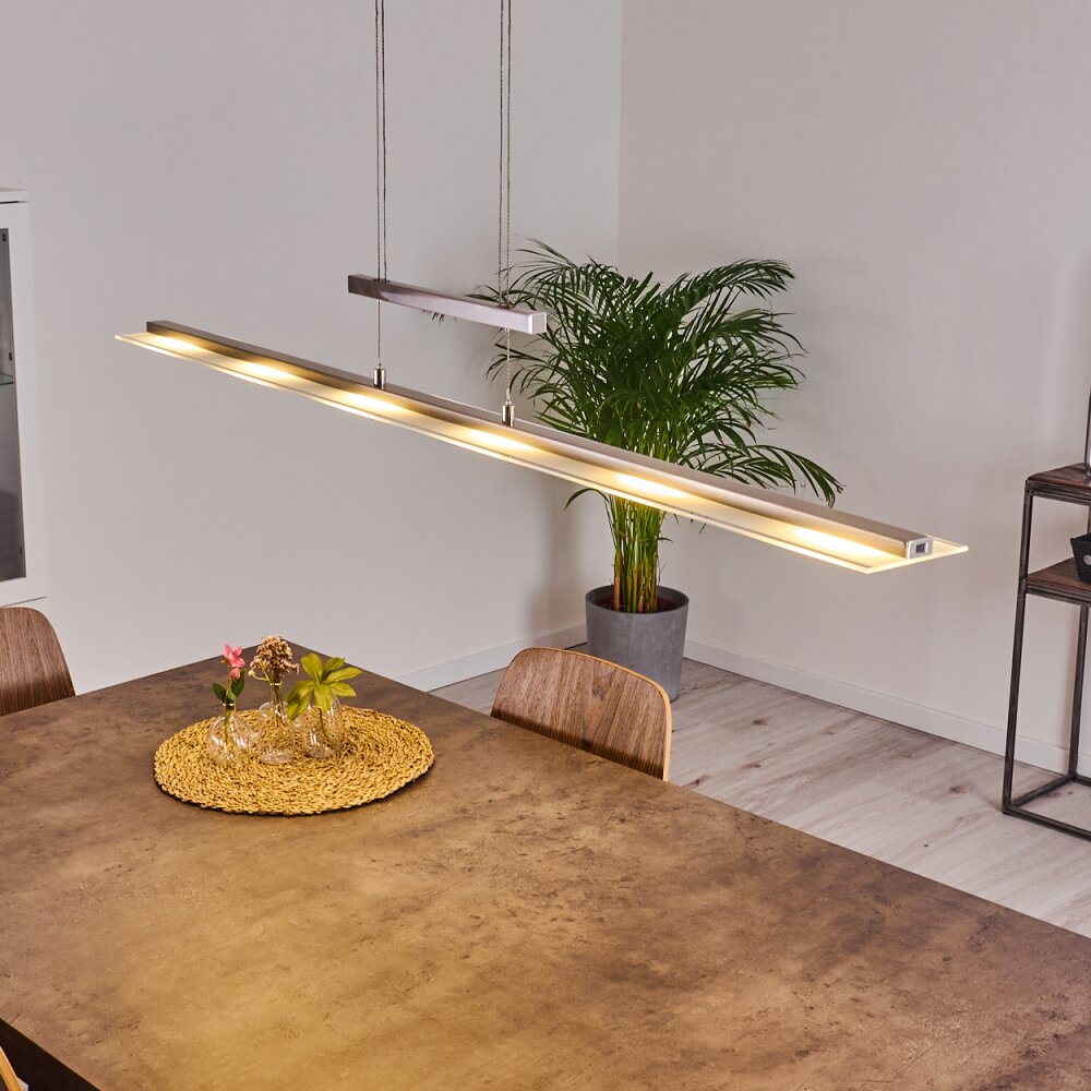 Hogana Pendelleuchte LED Nickel-Matt, 1-flammig main product photo