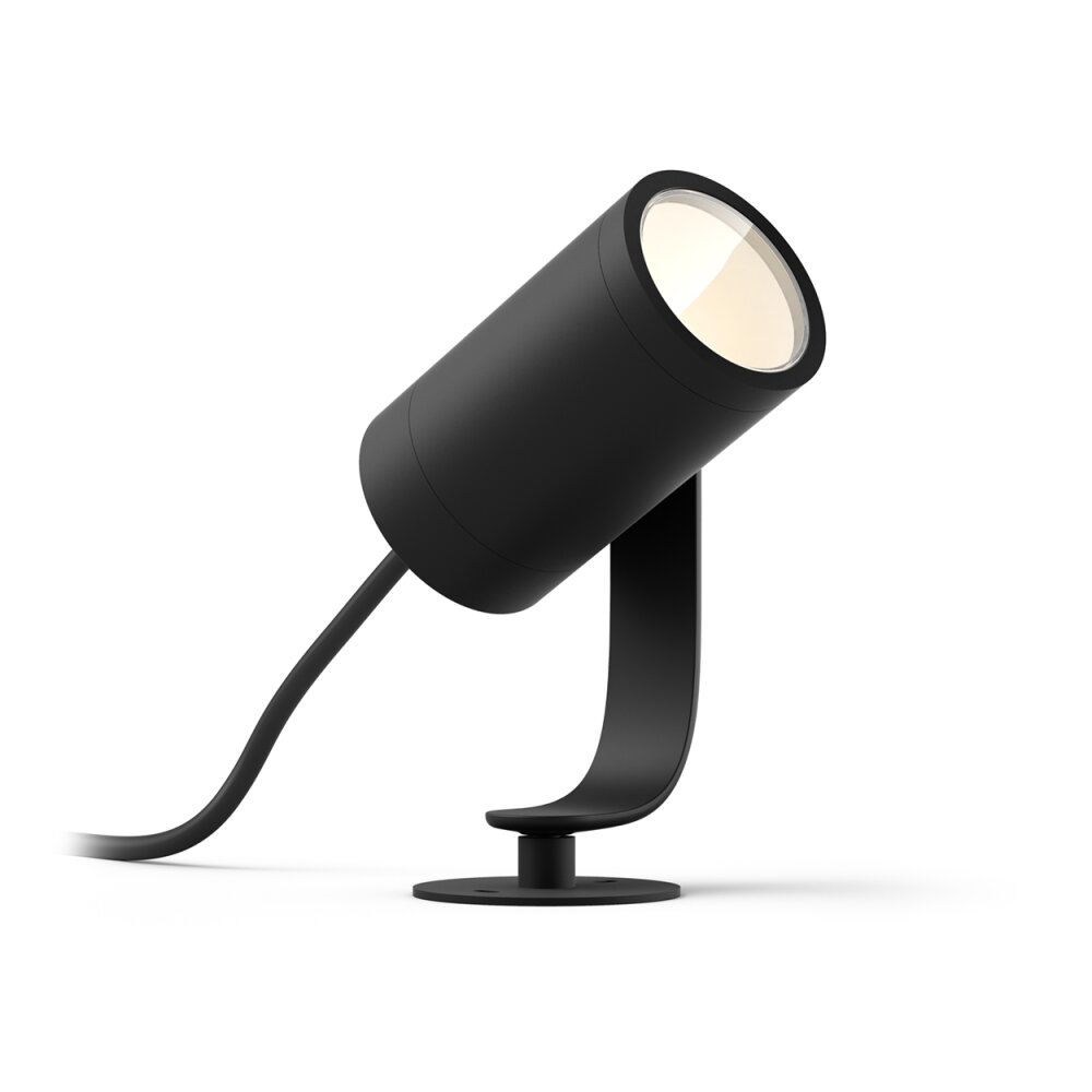 Philips Hue Lily Gartenspot Basis-Set LED Schwarz, 1-flammig, Farbwechsler main product photo
