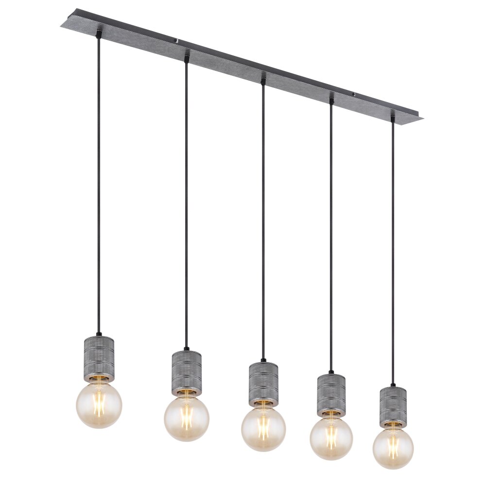 Globo FREDDY Hängeleuchte Silber, 5-flammig main product photo