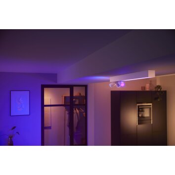 Philips HUE Centris Deckenleuchte LED Weiß, 3-flammig, Farbwechsler