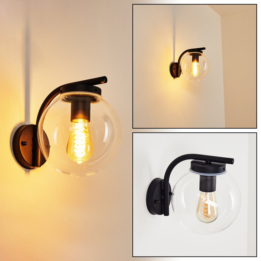Rombotten Außenwandleuchte Schwarz, 1-flammig main product photo