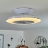 Chaville Deckenventilator LED Weiß, 1-flammig, Fernbedienung