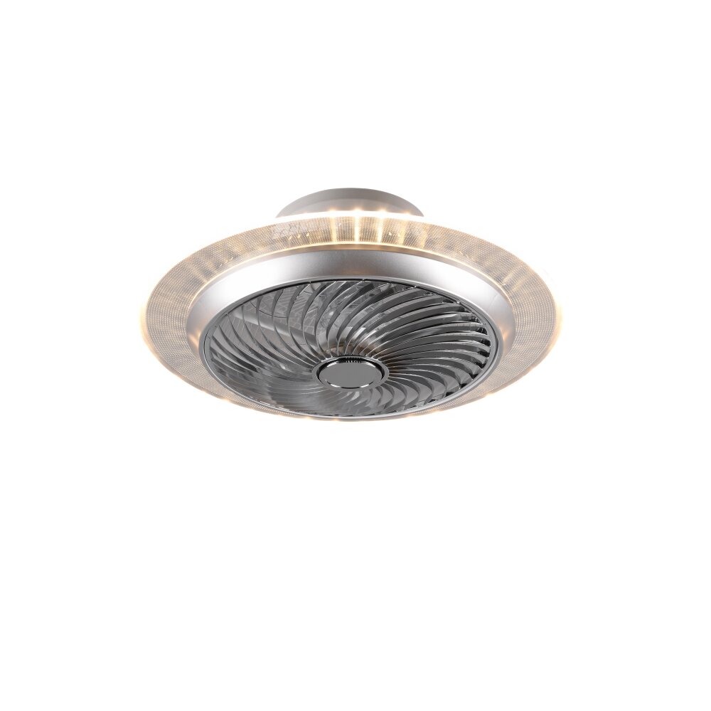 Reality Narvik Ventilator LED Chrom, 1-flammig, Fernbedienung main product photo