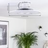 Marmorta Deckenventilator LED Weiß, 1-flammig, Fernbedienung