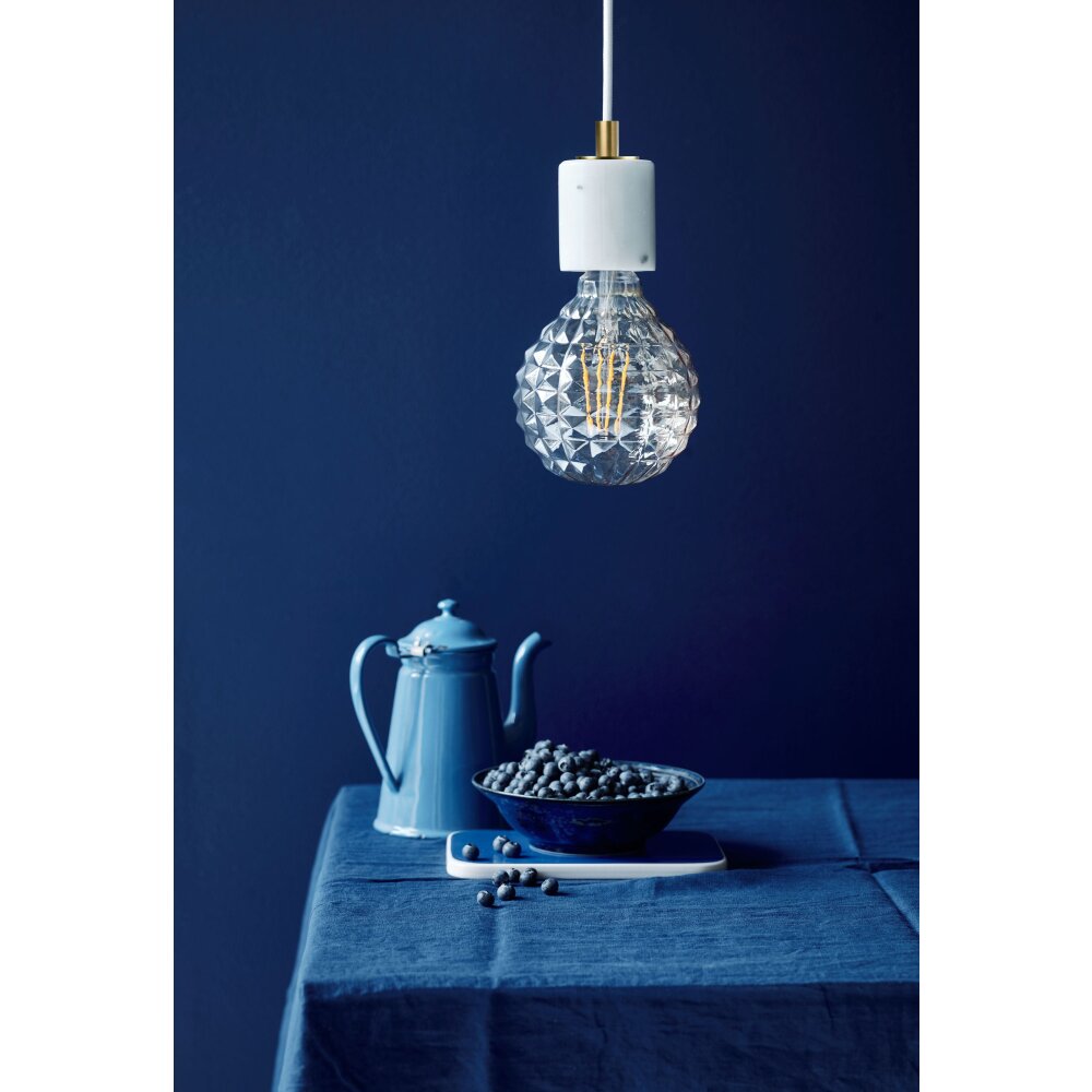 Nordlux SIV Hängeleuchte Messing, Weiß, 1-flammig main product photo