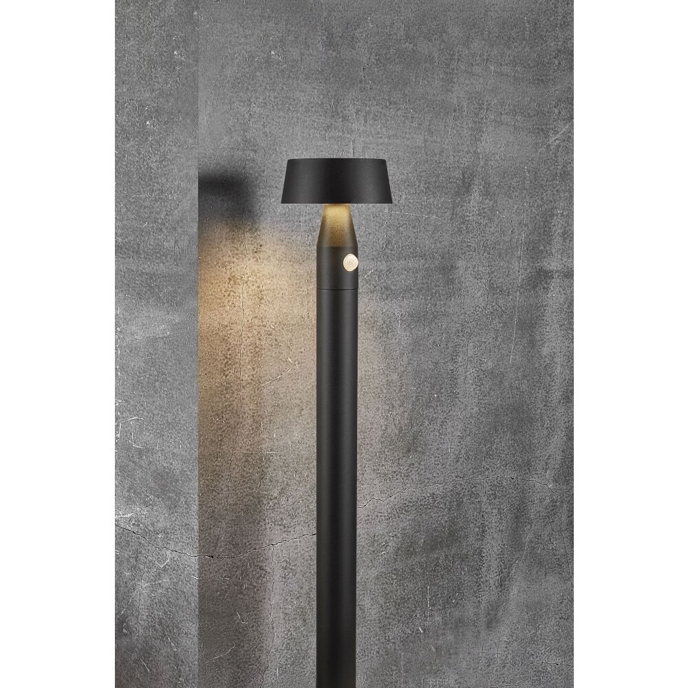 Nordlux NAMA Solar-Wegeleuchte LED Schwarz, 1-flammig, Bewegungsmelder main product photo