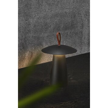 Nordlux ARA Außentischleuchte LED Braun, Schwarz, 1-flammig