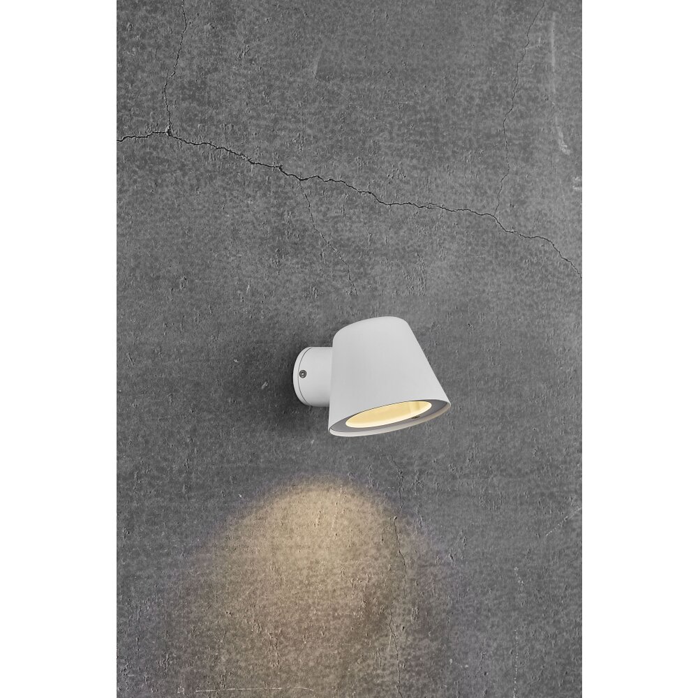 Nordlux ALERIA Außenwandleuchte Weiß, 1-flammig main product photo