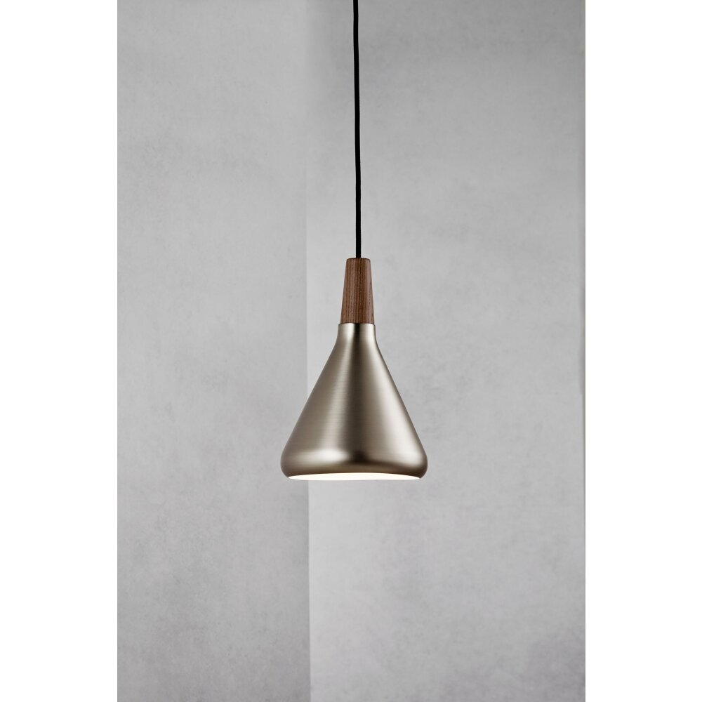 Design For The People by Nordlux NORI Hängeleuchte Braun, Schwarz, 1-flammig main product photo