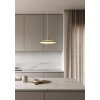 Design For The People by Nordlux BLANCHE Pendelleuchte LED Messing, 1-flammig