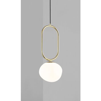 Design For The People by Nordlux SHAPES Pendelleuchte Messing, 1-flammig