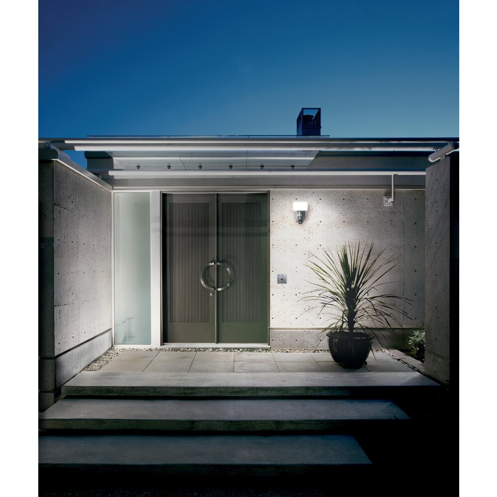 LEDVANCE SMART+ Außenwandleuchte Grau, 1-flammig, Bewegungsmelder main product photo
