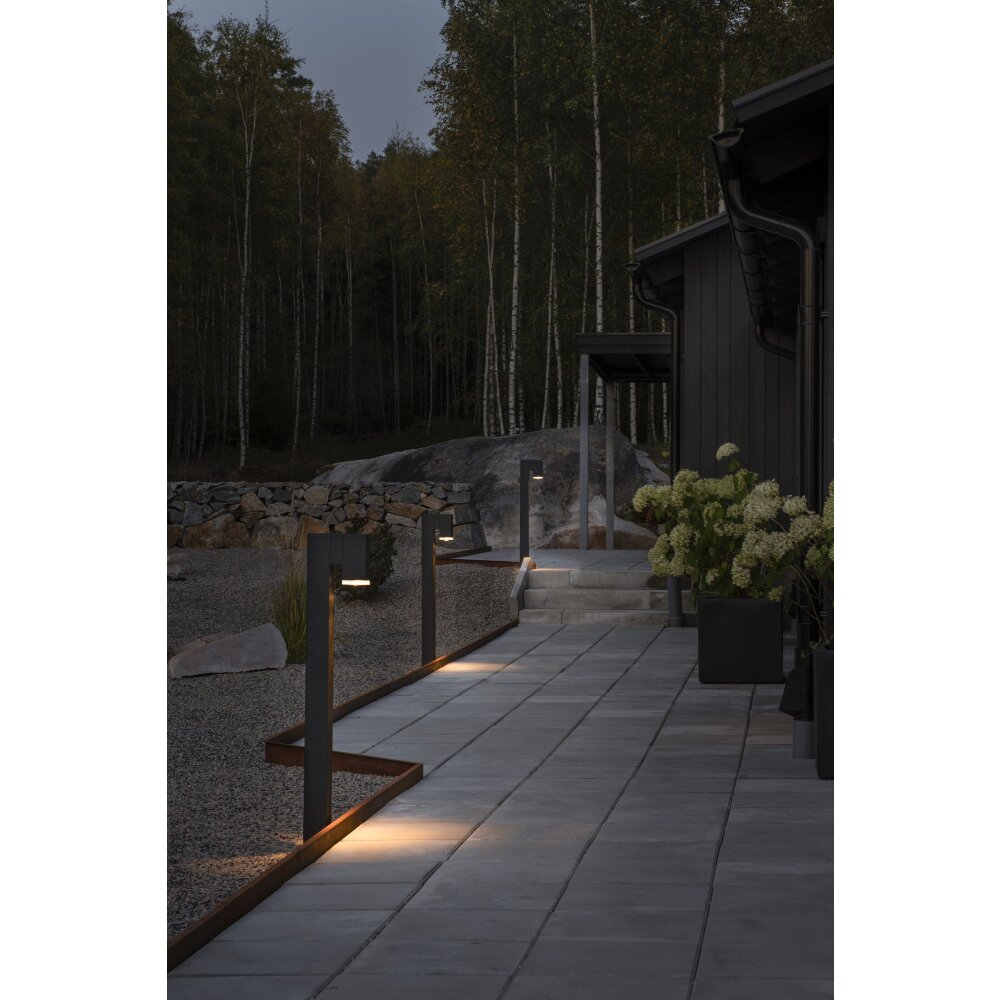 Konstsmide Pollux Wegeleuchte Schwarz, 1-flammig main product photo