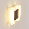 Zoppola Außenwandleuchte LED Anthrazit, Weiß, 2-flammig