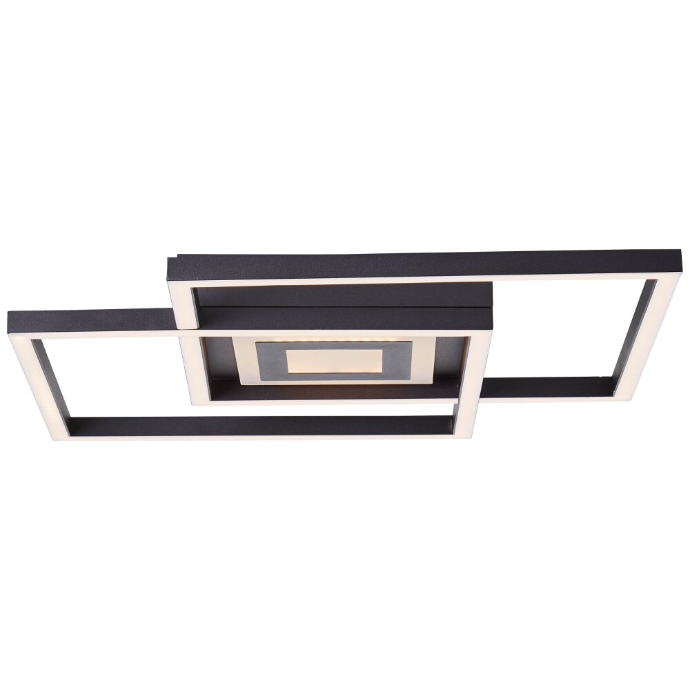 Brilliant Metis Deckenleuchte LED Schwarz, 1-flammig main product photo