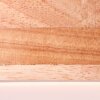 Brilliant Slimline Deckenleuchte LED Holz hell, Weiß, 1-flammig