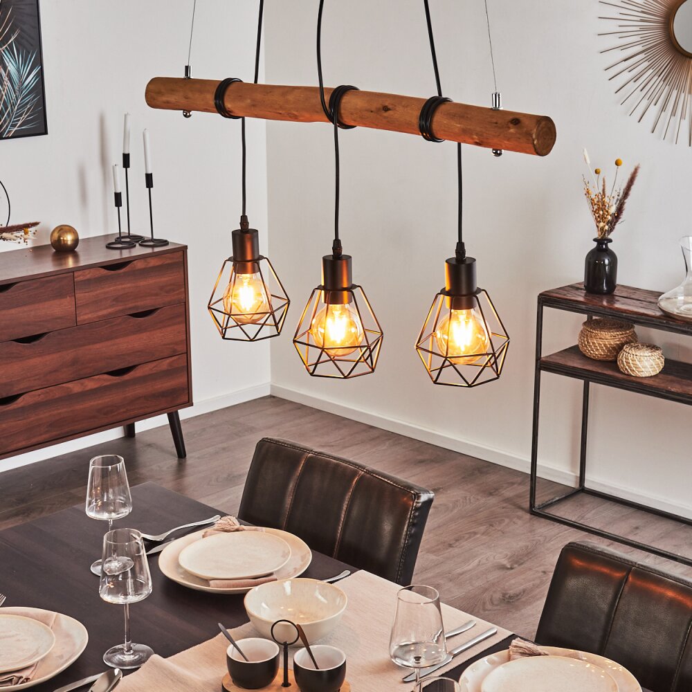 Seegaard Pendelleuchte Braun, 3-flammig main product photo