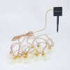 Trygsland Solar-Lichterkette LED Gold, Klar, 10-flammig