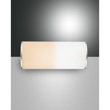 Fabas Luce Thalia Tischleuchte LED Silber, Weiß, 1-flammig