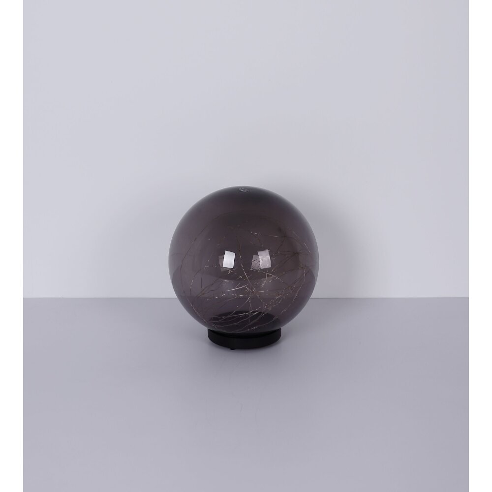 Globo Solarleuchte LED Schwarz, 30-flammig