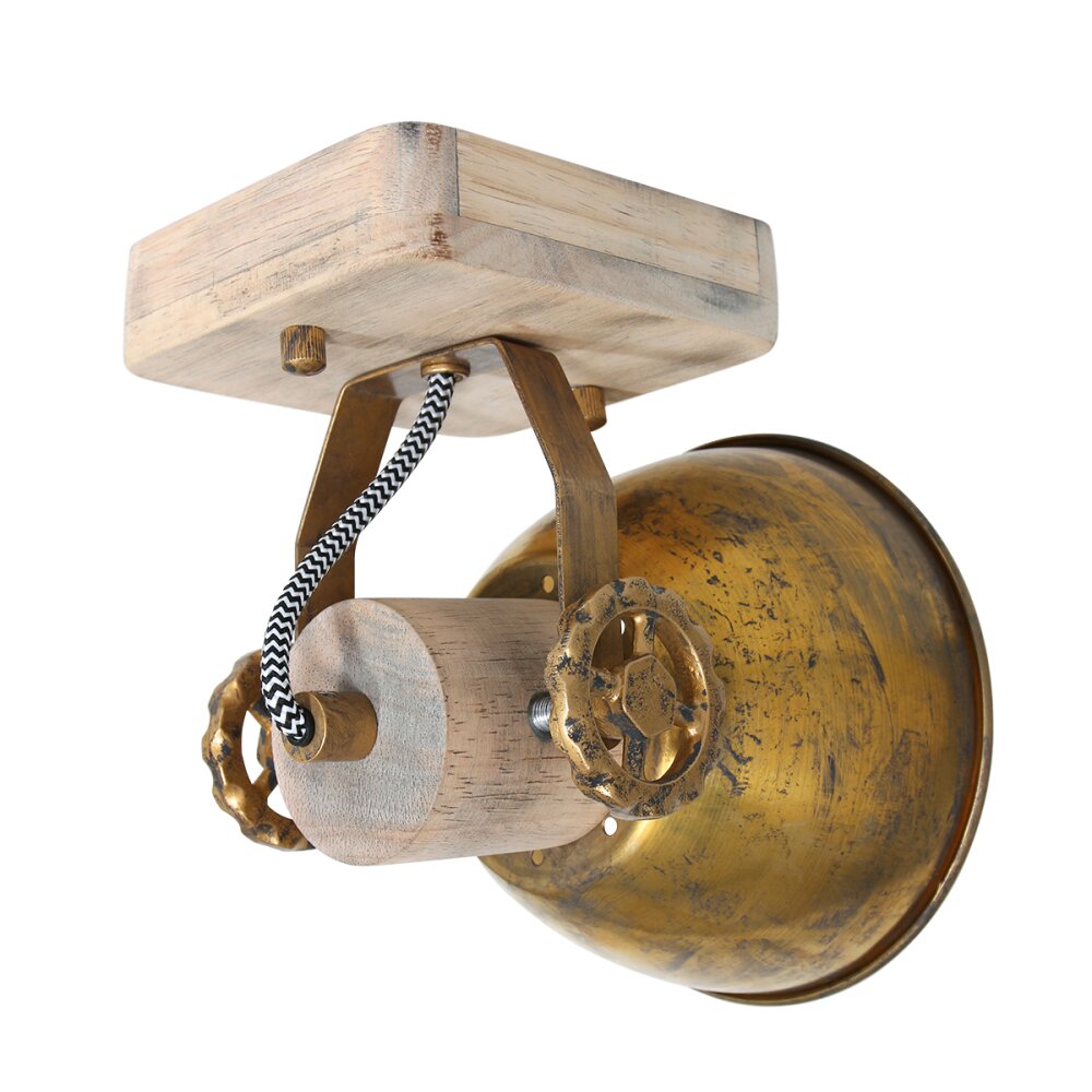 Steinhauer Gearwood Deckenleuchte Bronze, 1-flammig main product photo