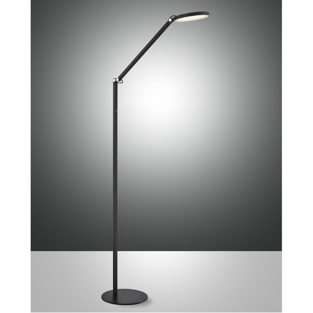 Fabas Luce Regina Stehleuchte LED Schwarz, 1-flammig main product photo