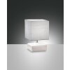 Fabas Luce Taro Tischleuchte Weiß, 1-flammig