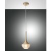 Fabas Luce Apollo Pendelleuchte Messing, 1-flammig