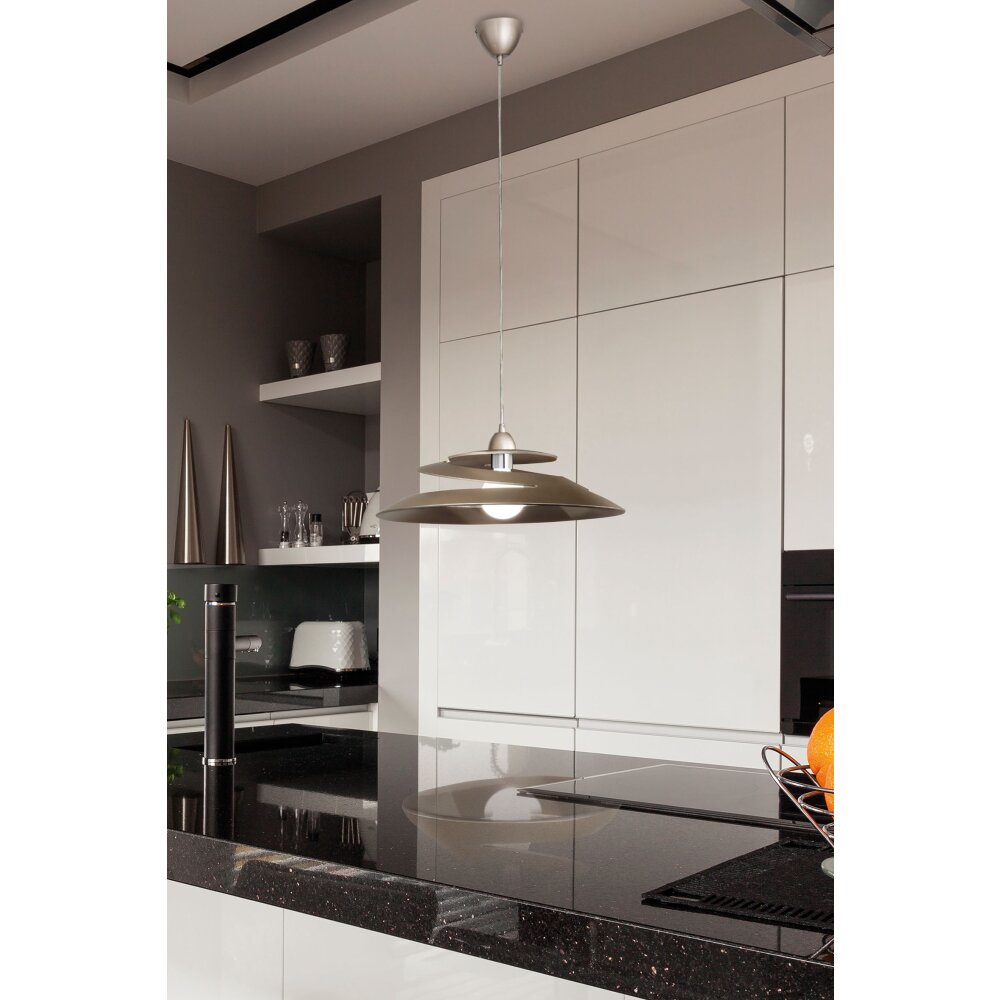 Fabas Luce Aragon Pendelleuchte Bronze, 1-flammig main product photo