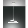 Fabas Luce Aragon Pendelleuchte LED Weiß, 1-flammig