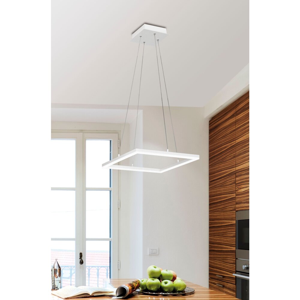 Fabas Luce Bard Pendelleuchte LED Weiß, 1-flammig main product photo