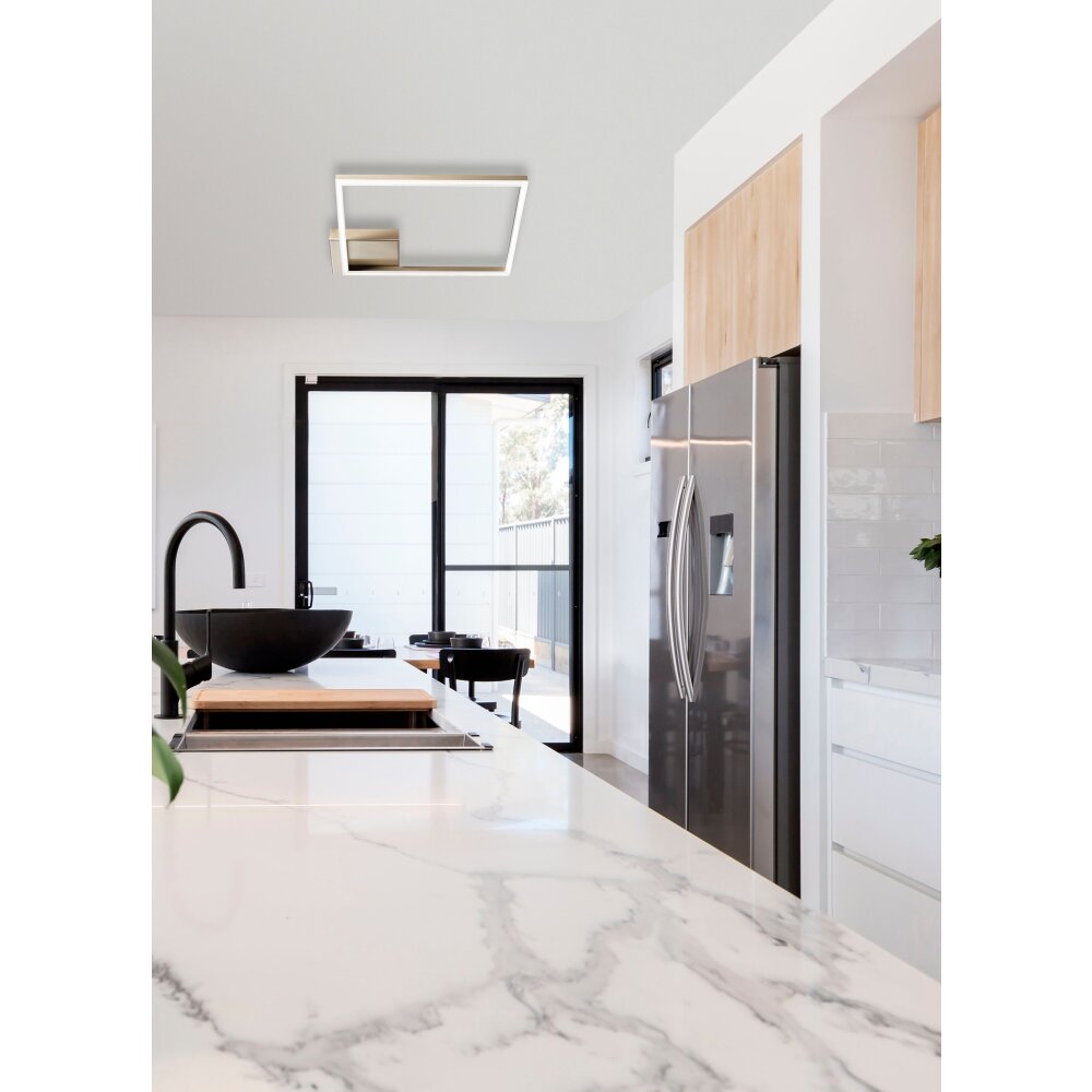 Fabas Luce Bard Deckenleuchte LED Gold, 1-flammig main product photo