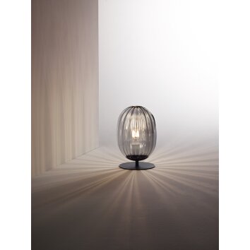 Fabas Luce Infinity Tischleuchte Schwarz, 1-flammig Fabas Luce Infinity Tischleuchte Schwarz, 1-flammig