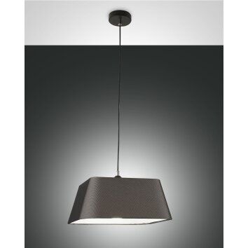 Fabas Luce Allegra Pendelleuchte Schwarz, 1-flammig