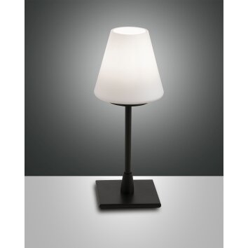 Fabas Luce Lucy Tischleuchte LED Schwarz, 1-flammig Fabas Luce Lucy Tischleuchte LED Schwarz, 1-flammig