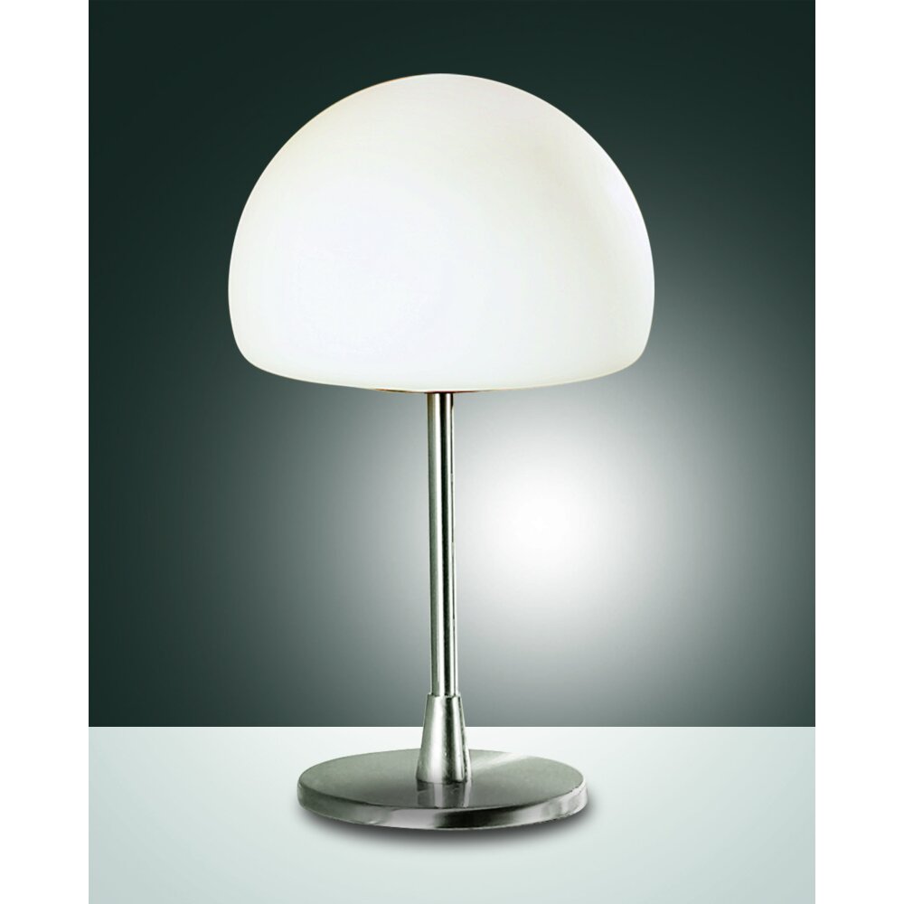 Fabas Luce Gaia Tischleuchte LED Nickel-Matt, 1-flammig main product photo