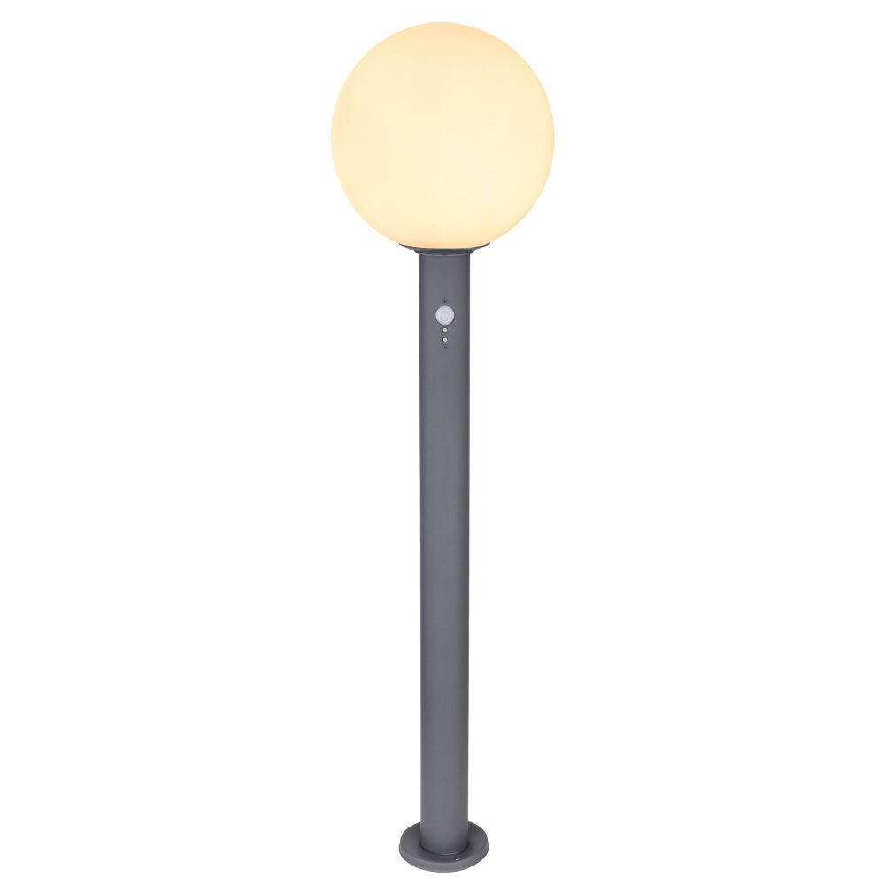 Globo OSSY Wegeleuchte Anthrazit, 1-flammig, Bewegungsmelder main product photo