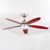 Gyllan Deckenventilator Nickel-Matt, 1-flammig