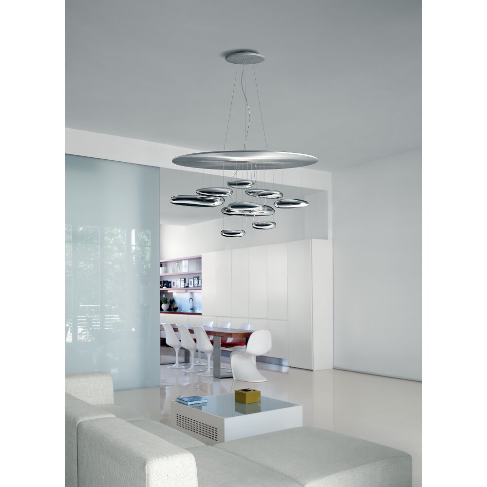 Artemide Mercury Mini Pendelleuchte LED Chrom, 1-flammig main product photo
