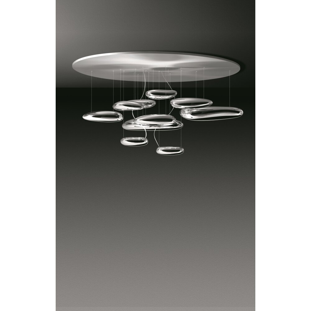 Artemide Mercury Deckenleuchte LED Chrom, 1-flammig main product photo