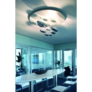 Artemide Mercury Deckenleuchte LED Chrom, 1-flammig